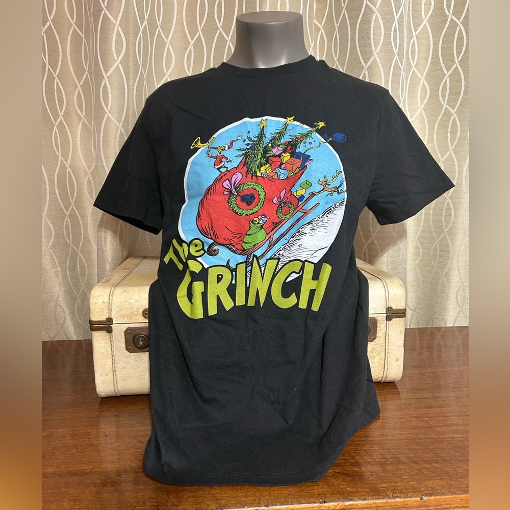 Grinch Who Stole Christmas Unisex Graphic T-Shirt